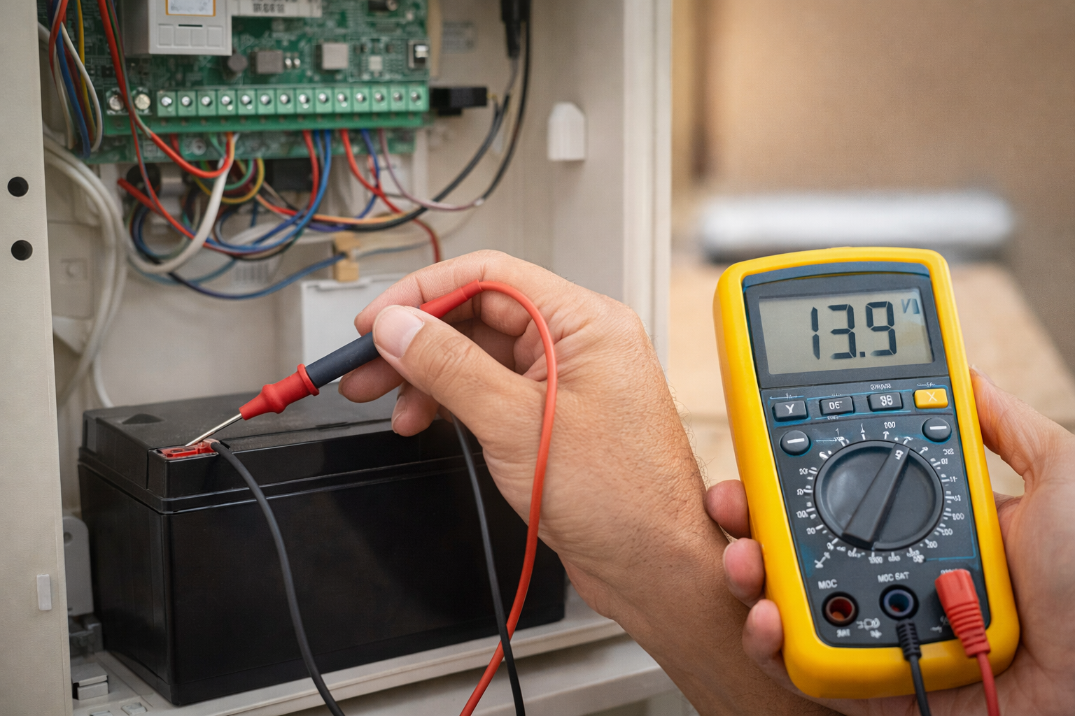 Alarma marca batería baja pero está nueva: por qué ocurre esto