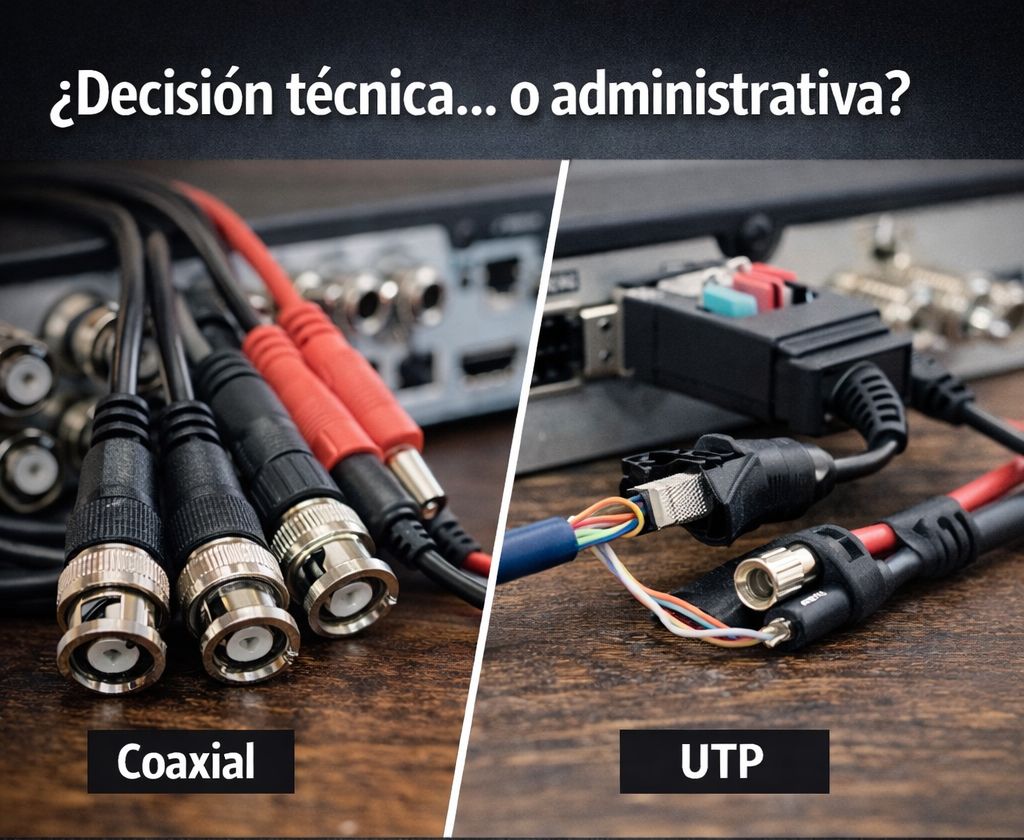 “Para cámaras se usa UTP” dicen los gerentes exitosos